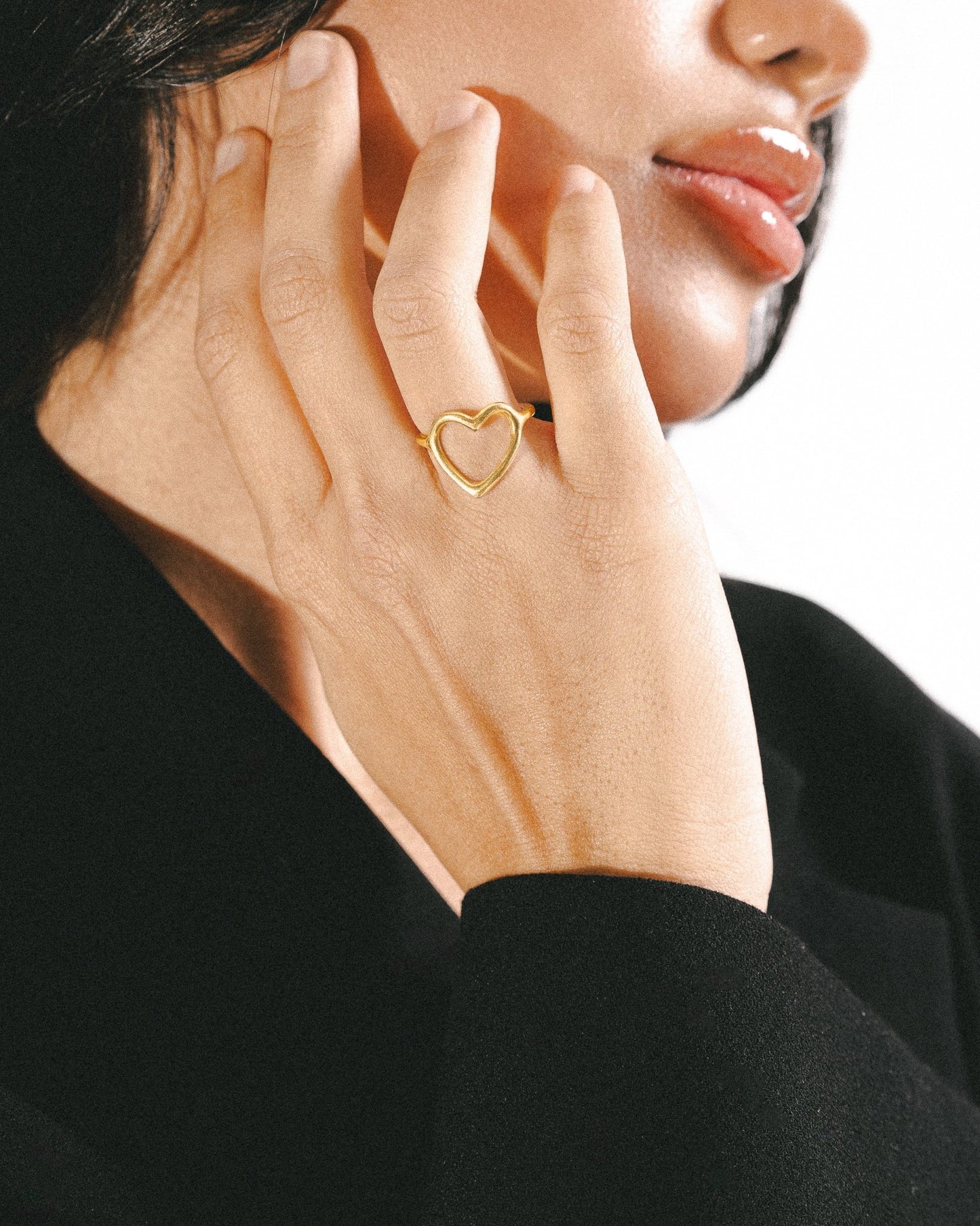 'Heart' Ring Gold - DSCONTINUED