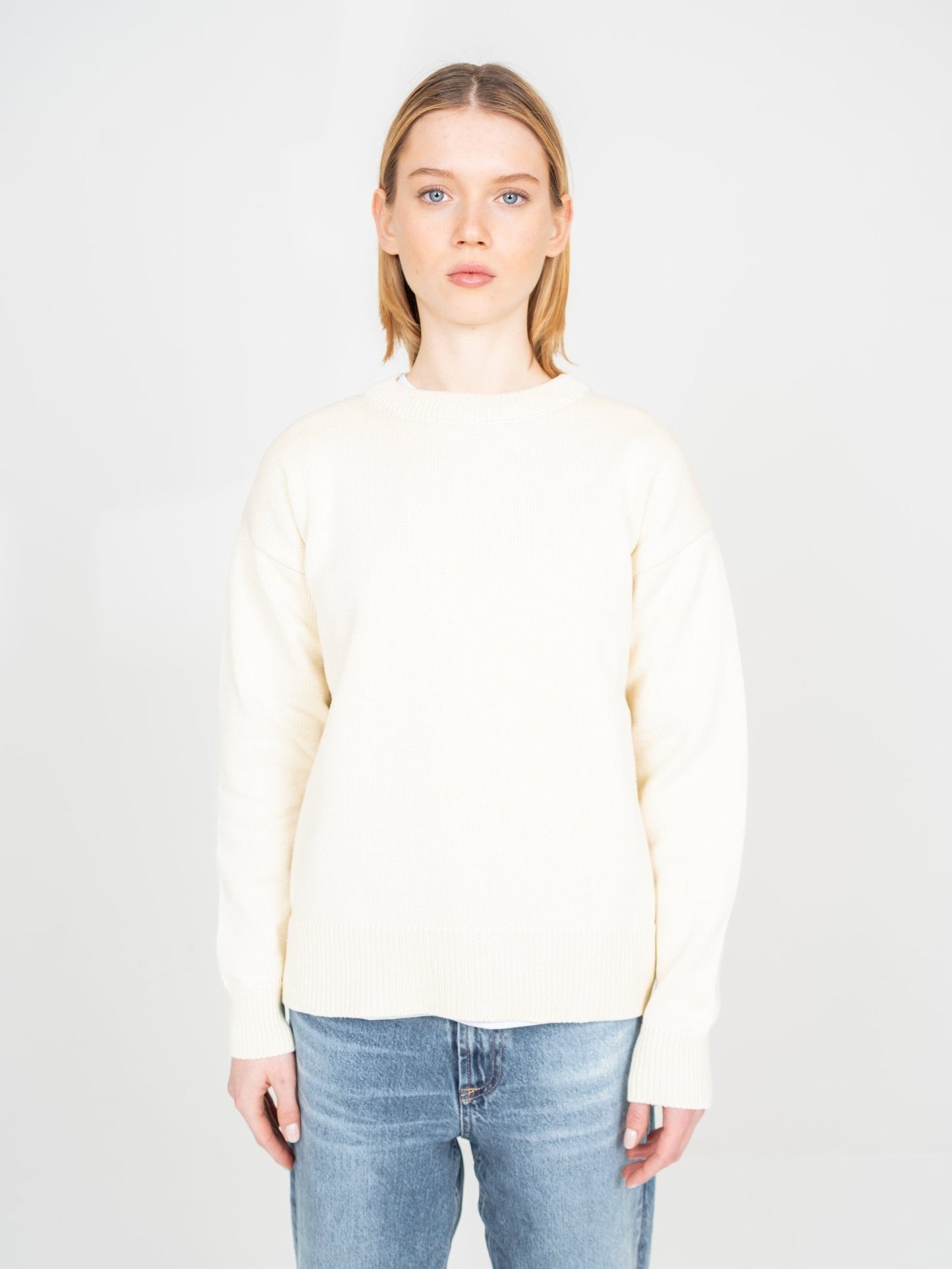 Ivory knit sweater - DSCONTINUED
