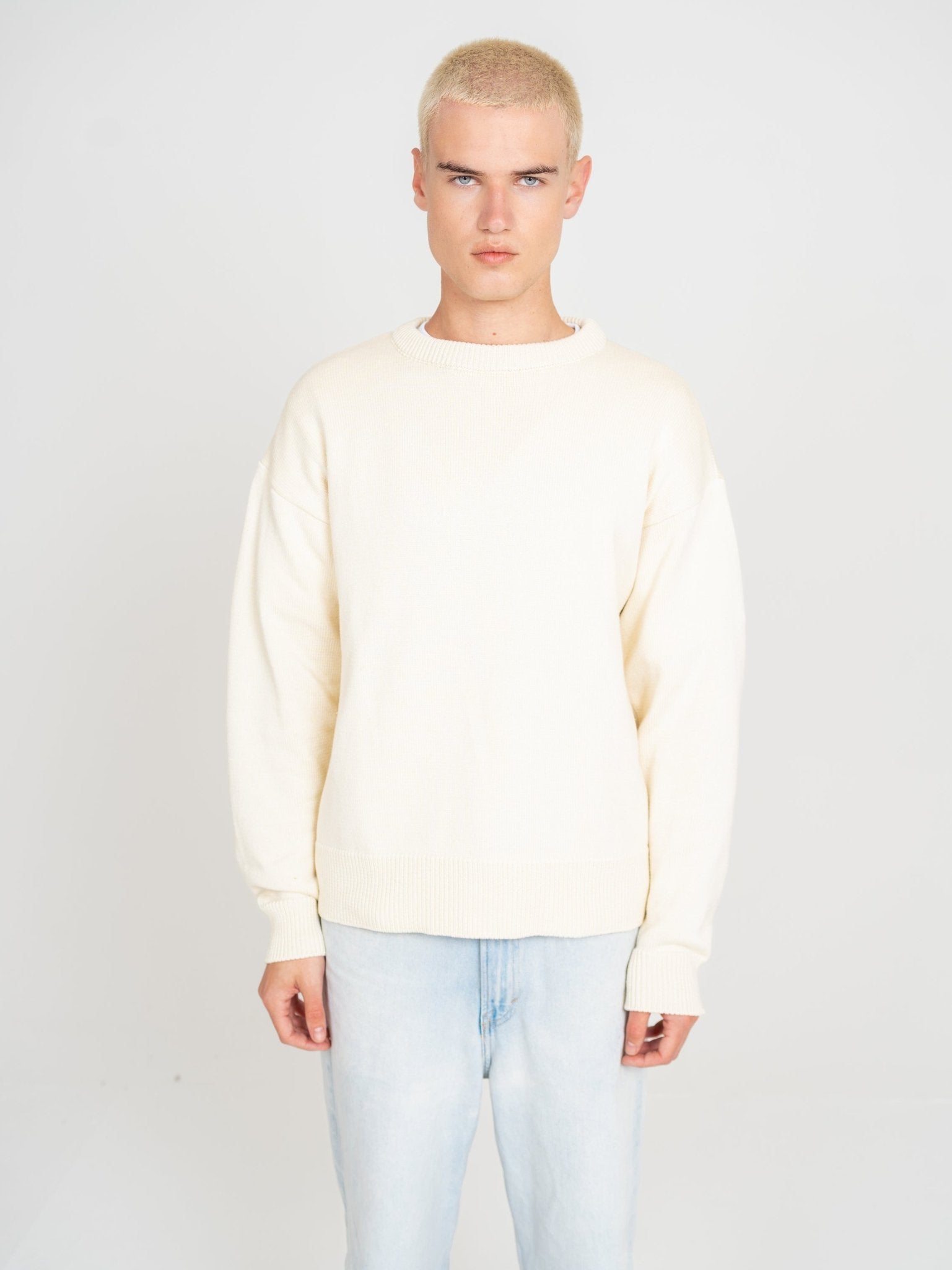 Ivory knit sweater - DSCONTINUED