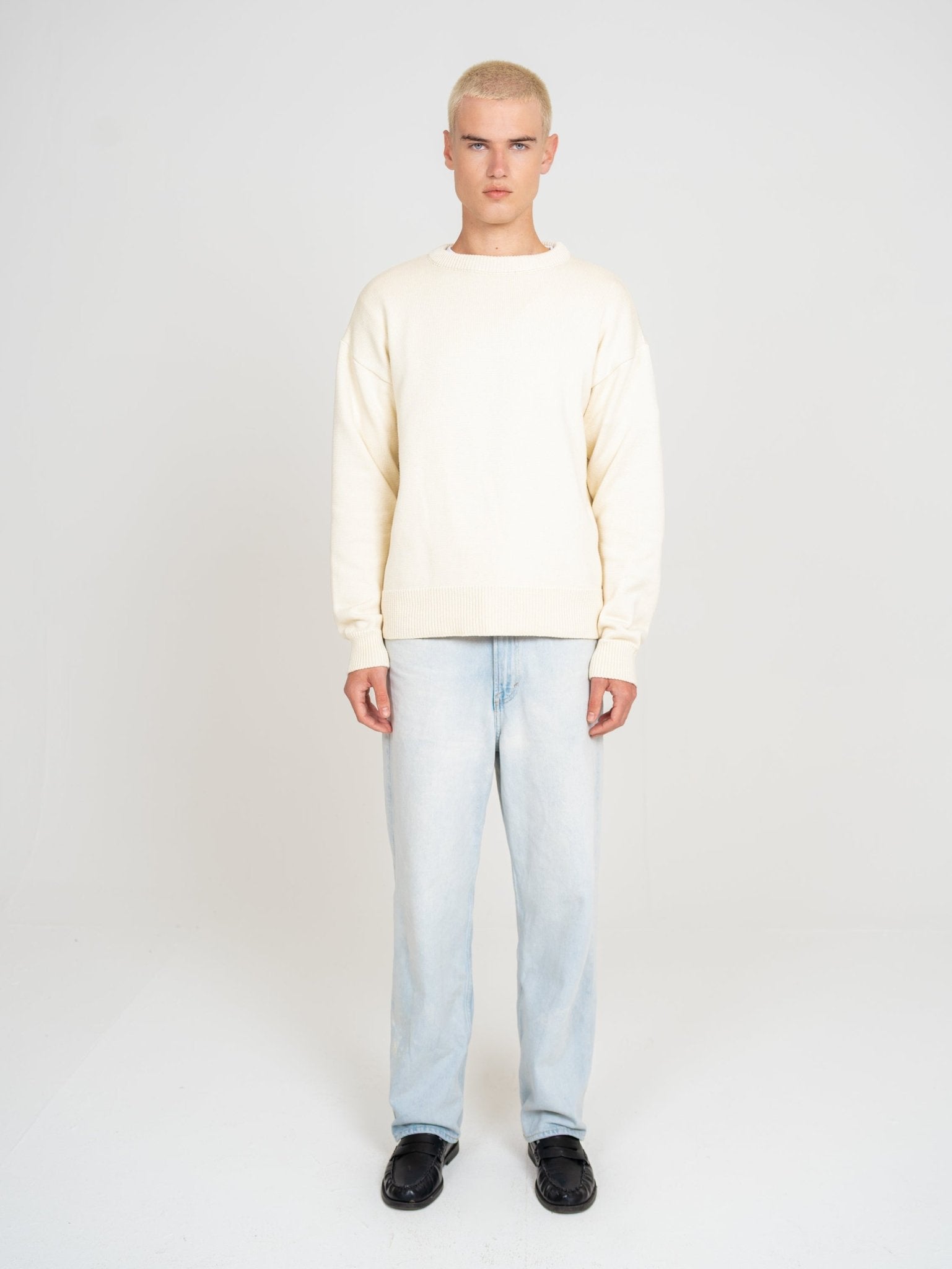 Ivory knit sweater - DSCONTINUED