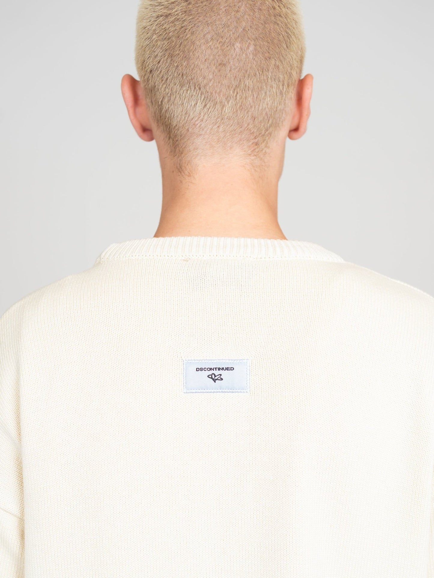 Ivory knit sweater - DSCONTINUED