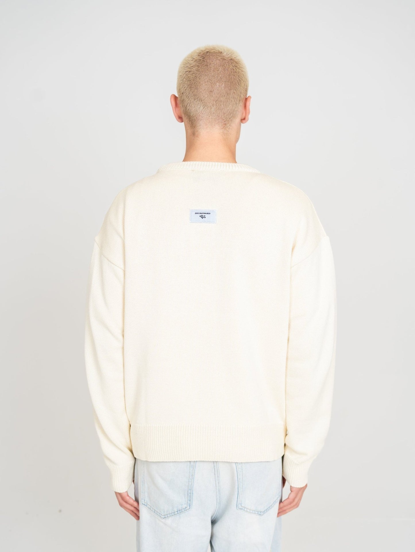 Ivory knit sweater - DSCONTINUED