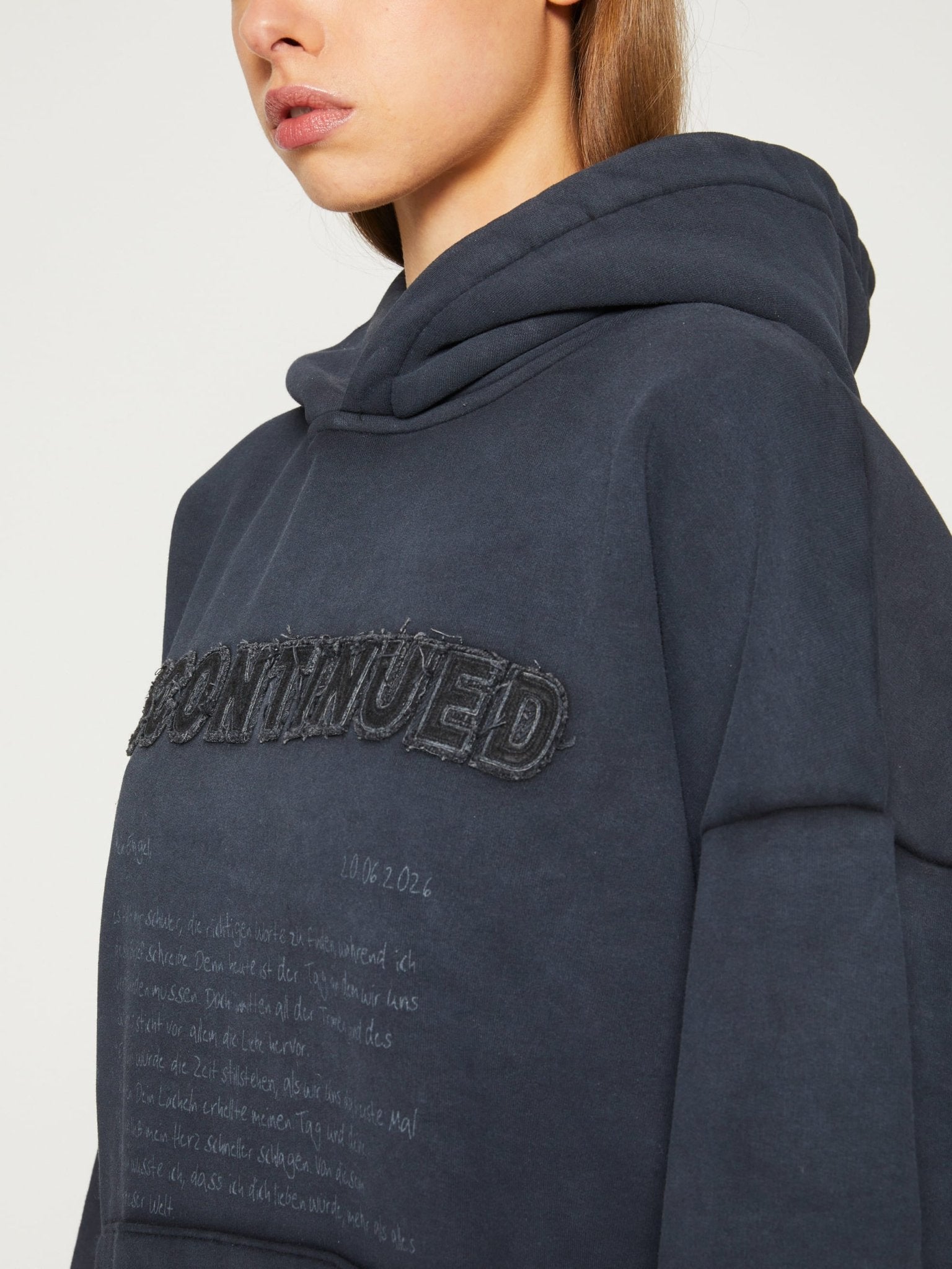 'Poem' Hoodie WOMEN - DSCONTINUED